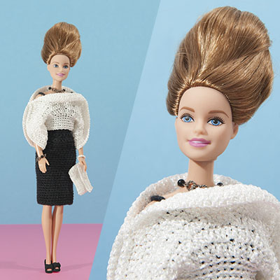 haakpatroon, barbie, designer, top, clutch, zilver, haken, scheepjes, Lizzy,