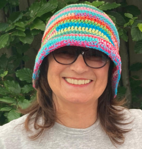 bucket hat, haakpatroon, katoen, gehaakt, diy, multicolor, durable