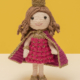 Prinses, haken, gehaakt, haakpatroon, katoen, goud, prinsessenjurkje, prinsessenkroon, koningsdag, amigurumi, gehaakt poppetje, gehaakt prinsesje, gehaakt prinsessenpopje